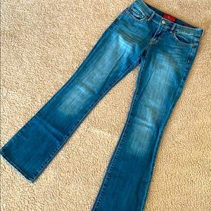 Lucky brand low rise jeans.